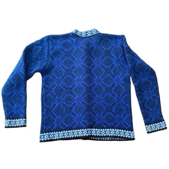 L.L. Bean Vintage Classic Nordic Merino Wool Bordered Sweater, Fair Isle, NWOT - Picture 2 of 4